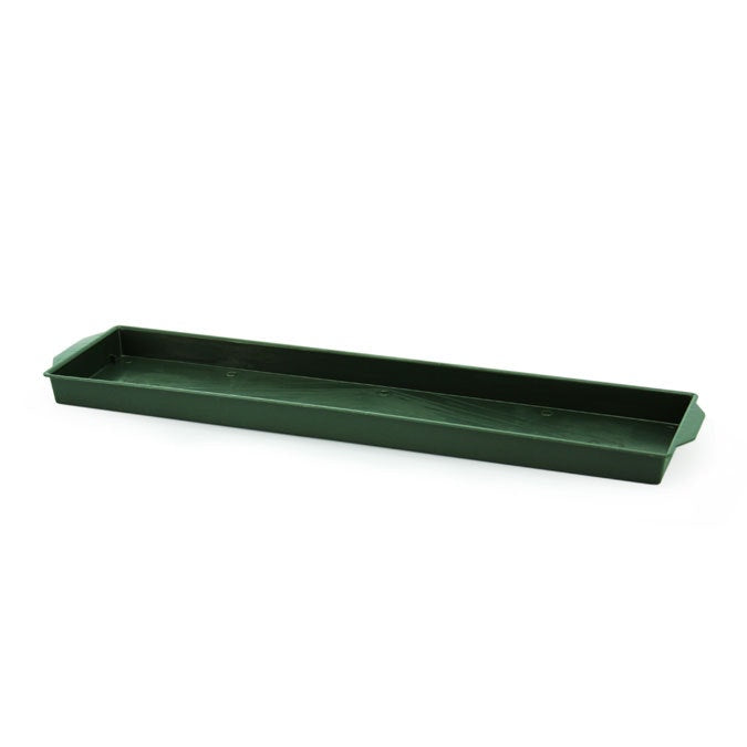 Block Tray Double 46Lx11.5Wx3Hcm Pk/6 - Green