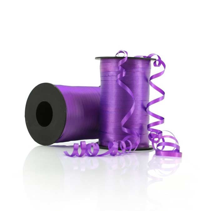Crimped Curling Ribbon 5mmx500m - Purple
