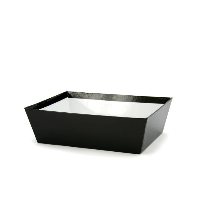 Solid Hamper Tray 32Lx24Wx9Hcm Pk/10 - Black