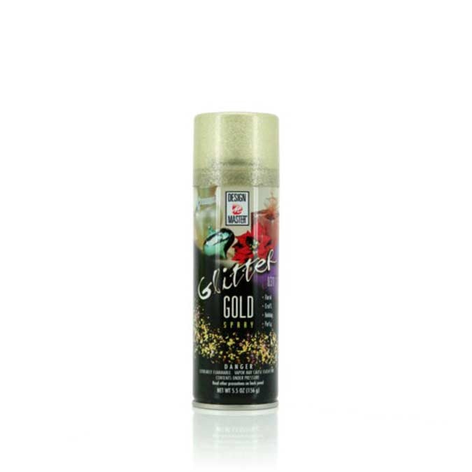Design Master Glitter Spray 156gm - Gold (831)