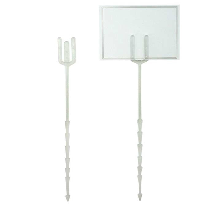 Plastic Card Holder Pk/100 - Clear (10-CHO)