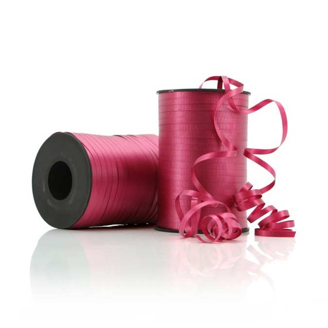 Crimped Curling Ribbon 5mmx500m - Burgundy