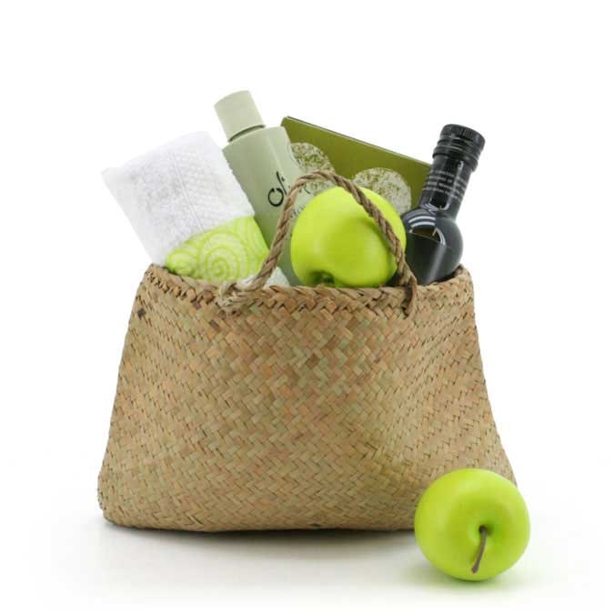 Nat Woven Kit Bag Large 30Wx28Hcm Pk/10 - Natural