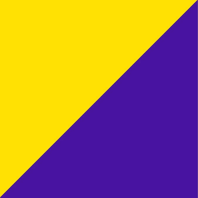 Pearlwrap Sheet 60x50cm (60mu) Pk/50 - Yellow/Purple