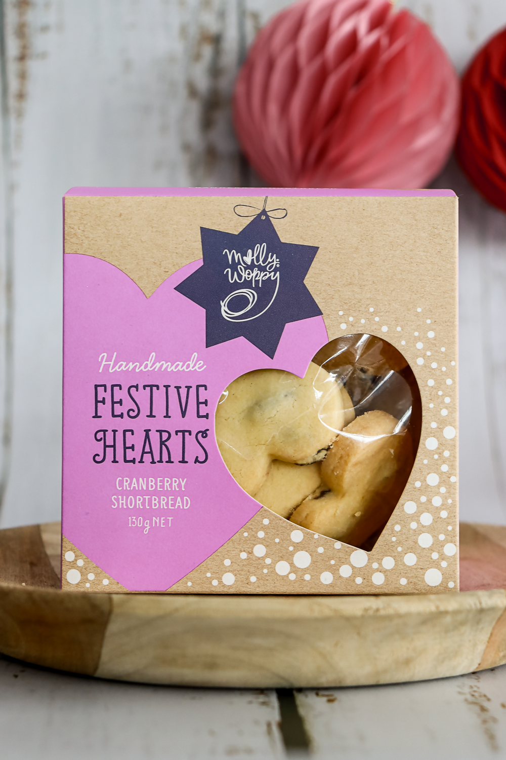 XRN10 Festive Shortbread Hearts Cranberry - Styled (5)