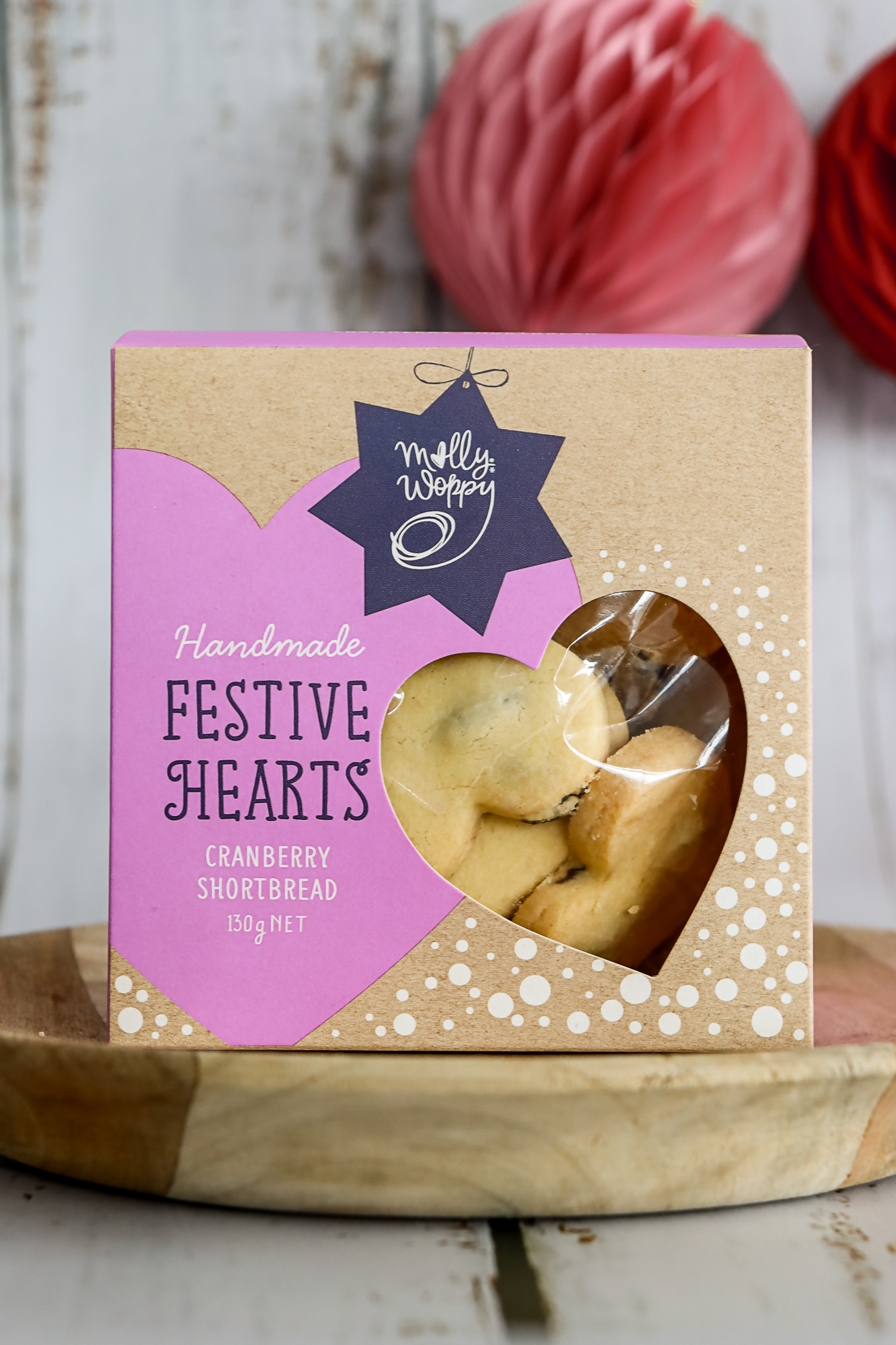 XRN10 Festive Shortbread Hearts Cranberry - Styled (5)