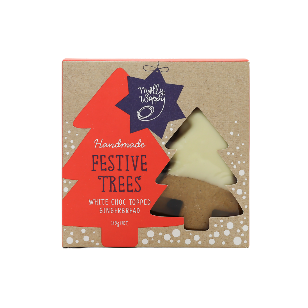 
                      
                        XRB10 FESTIVE GINGERBREAD TREES WHITE CHOC TOPPED - FRONT
                      
                    