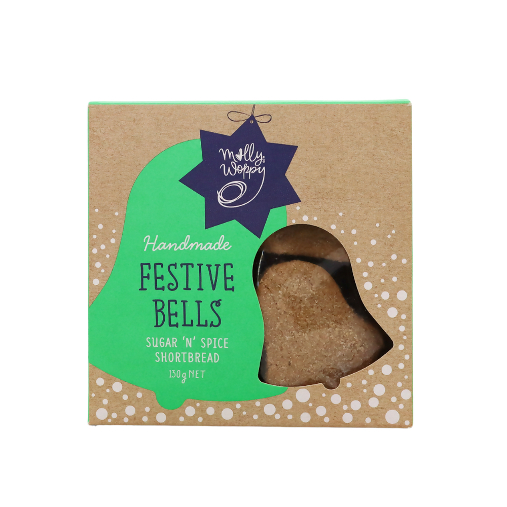 
                      
                        XRL10 FESTIVE SHORTBREAD BELLS SUGAR'N'SPICE - FRONT
                      
                    