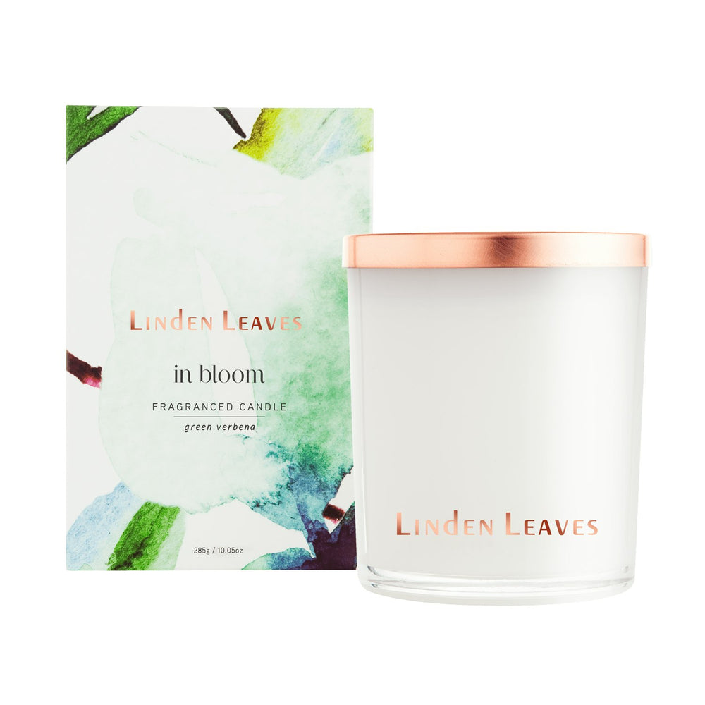 Linden Leaves Green Verbena Soy Candle