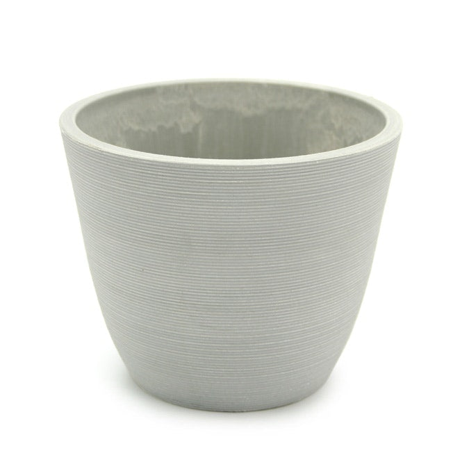 Stonefusion Groove Pot Small 15Diax12.3Hcm - Grey