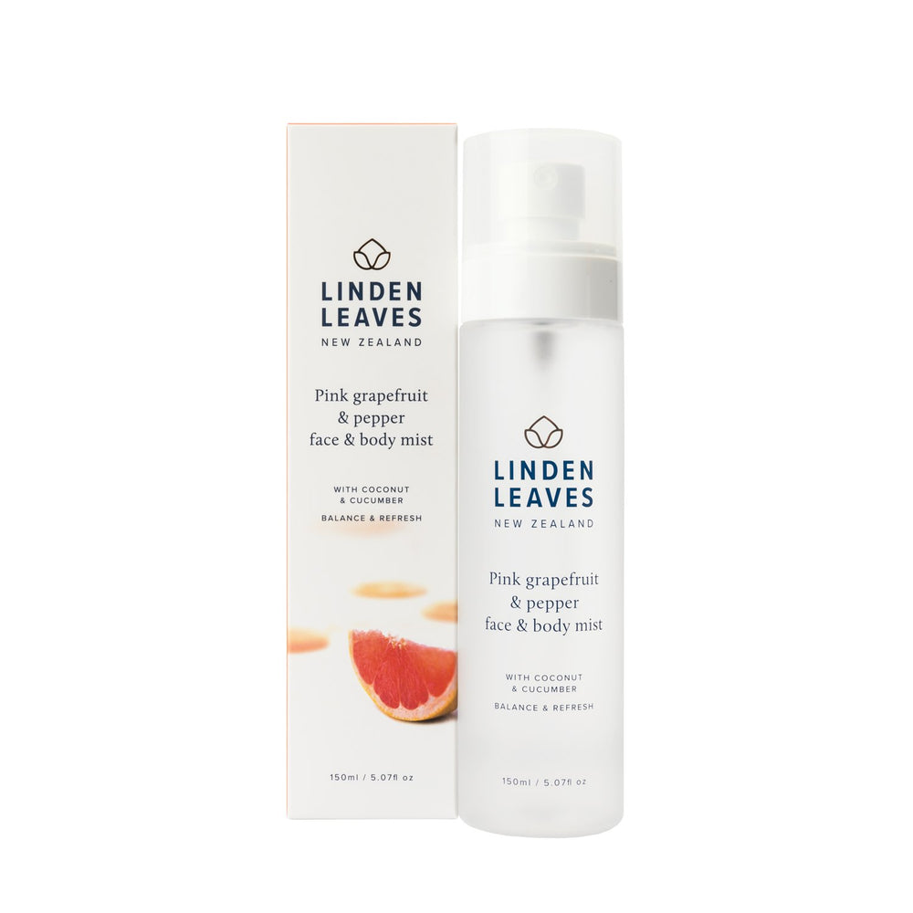 Linden Leaves Pink Grapefruit & Pepper Face & Body Mist